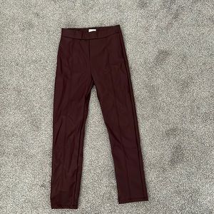 Zara faux leather leggings